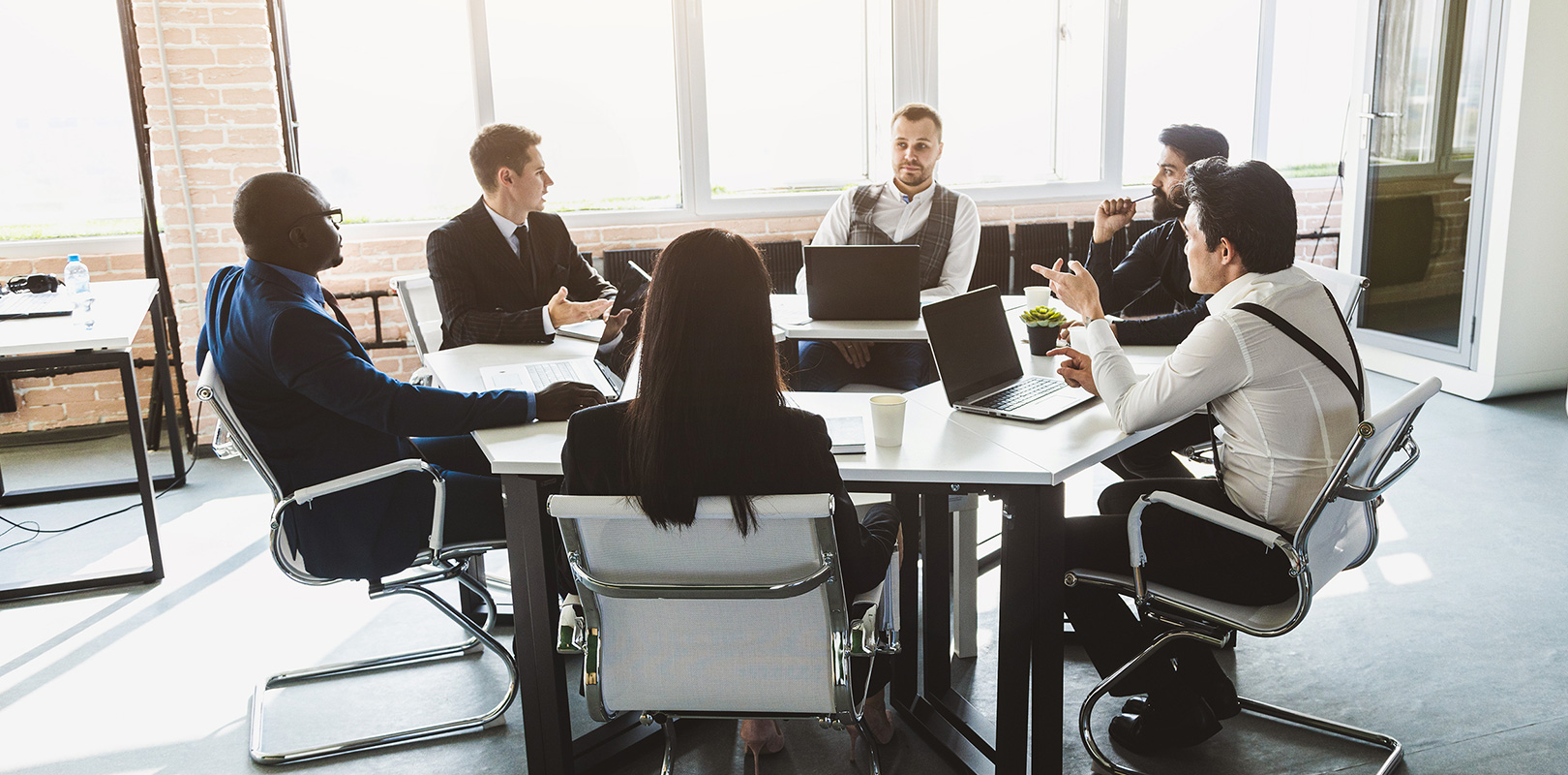people in meeting